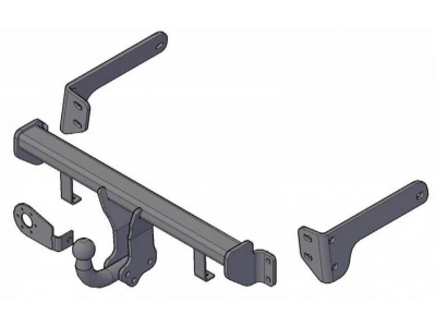 ТСУ Фаркоп Трейлер для Changan CS35 2016- без подрезки бампера. Тип шара: A